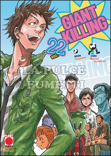 MANGA GIANTS #    22 - GIANT KILLING 22 CON ADESIVI